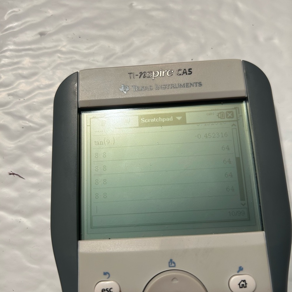 Texas Instruments TI Nspire CAS Graphing Calculator With Cover Tested - Picture 11 of 11